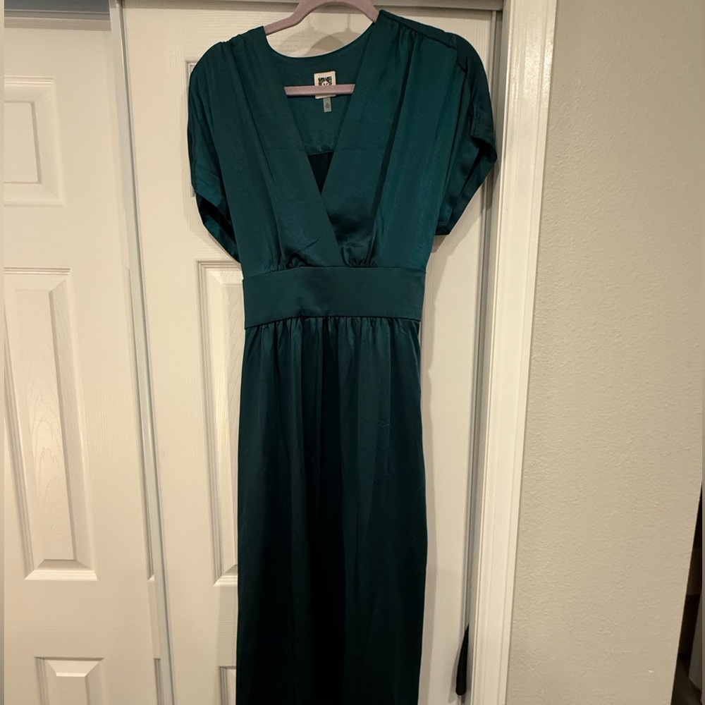 Anne Klein Deep Teal Midi Dress